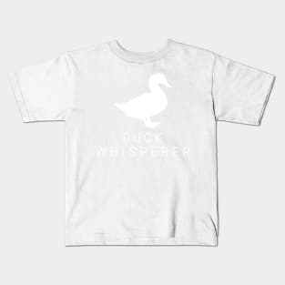 Duck Whisperer Kids T-Shirt